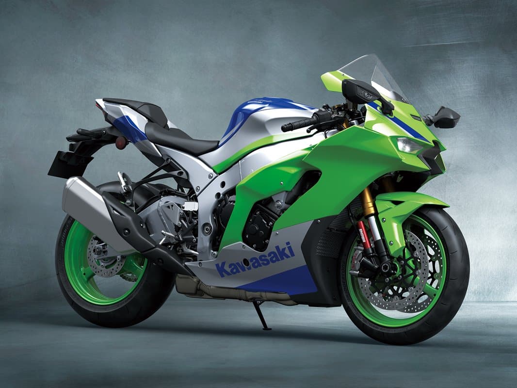 Kawasaki Ninja 40th Anniversary Edition, un homenaje a la clásica estética de los 80