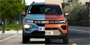 Comparación visual Dacia Spring 2024: tremenda evolución en el urbano eléctrico