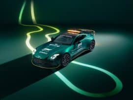 Así es el nuevo Safety Car para la F1: un Aston Martin Vantage