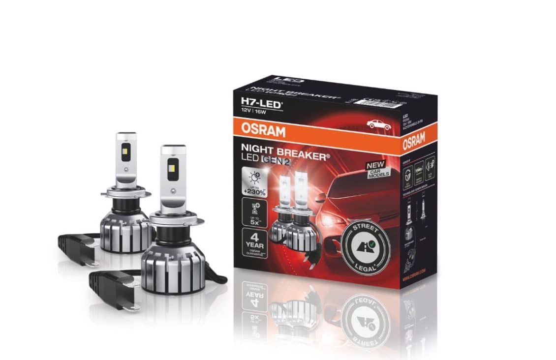 Osram lanza sus bombillas LED homologadas de segunda generación: aquí los modelos compatibles