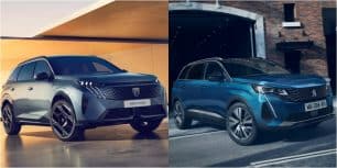 Comparación visual Peugeot 5008 2024: el SUV busca revolucionar el segmento