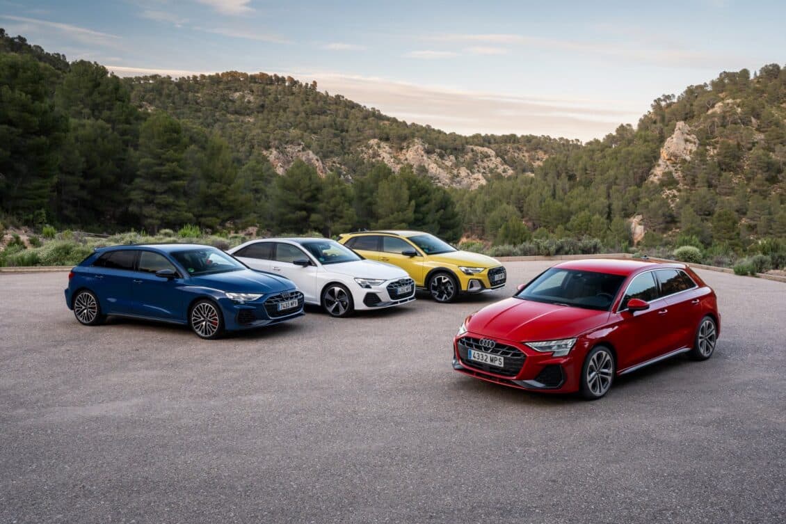 Prueba gama Audi A3 2024: así son al volante los nuevos Sportback, Sedán y allstreet