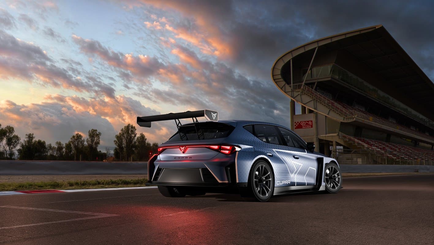 CUPRA León VZ TCR trasera
