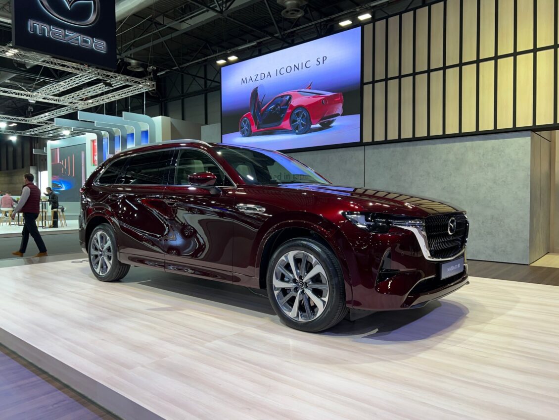 Así luce en directo el Mazda CX-80 desde el Madrid Car Experience: parte de 60.440€