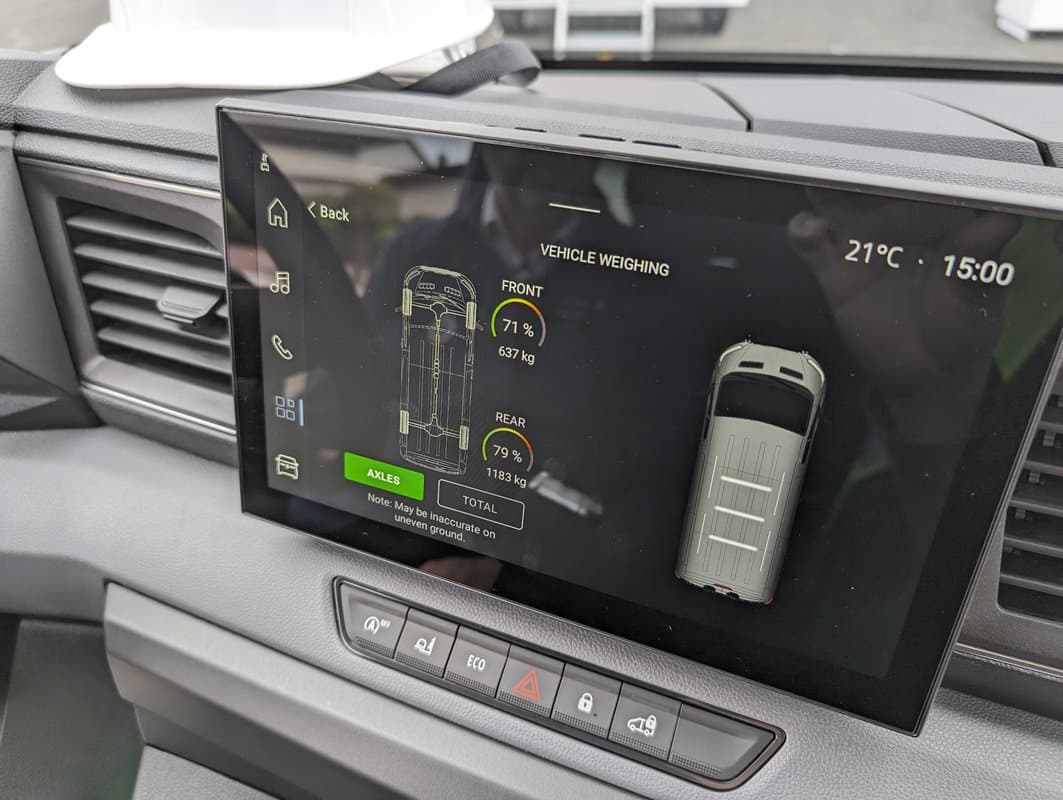 sensor de carga Renault Master