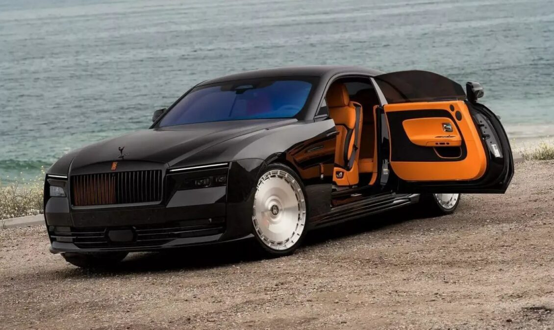 El Rolls-Royce Spectre de RDB LA es pura elegancia, con un toque siniestro