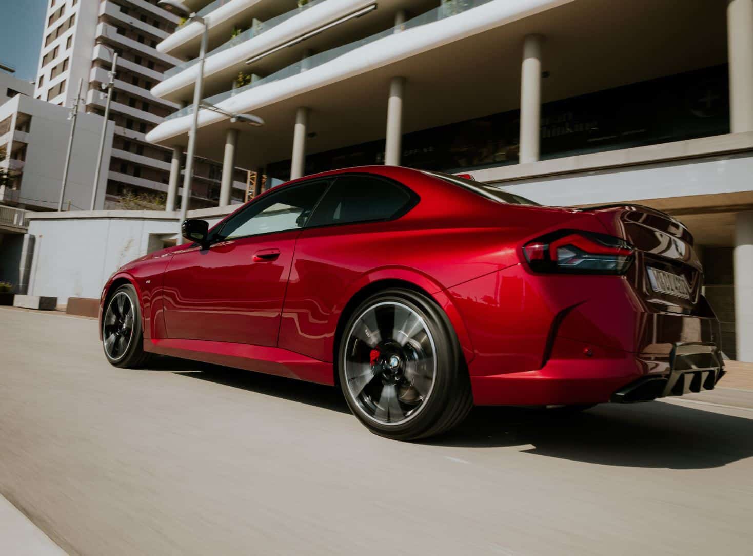 BMW Serie 2 trasera