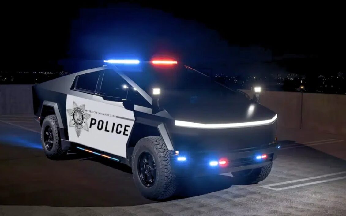 El Tesla Cybertruck es el nuevo juguete de la policía y los SWAT en Las Vegas