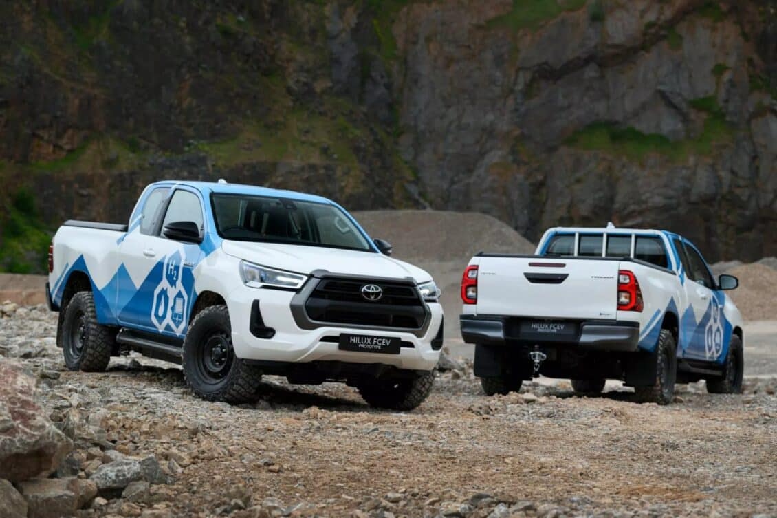 El Toyota Hilux de hidrógeno pasa a la fase final de pruebas ¿Listo antes de 2030?