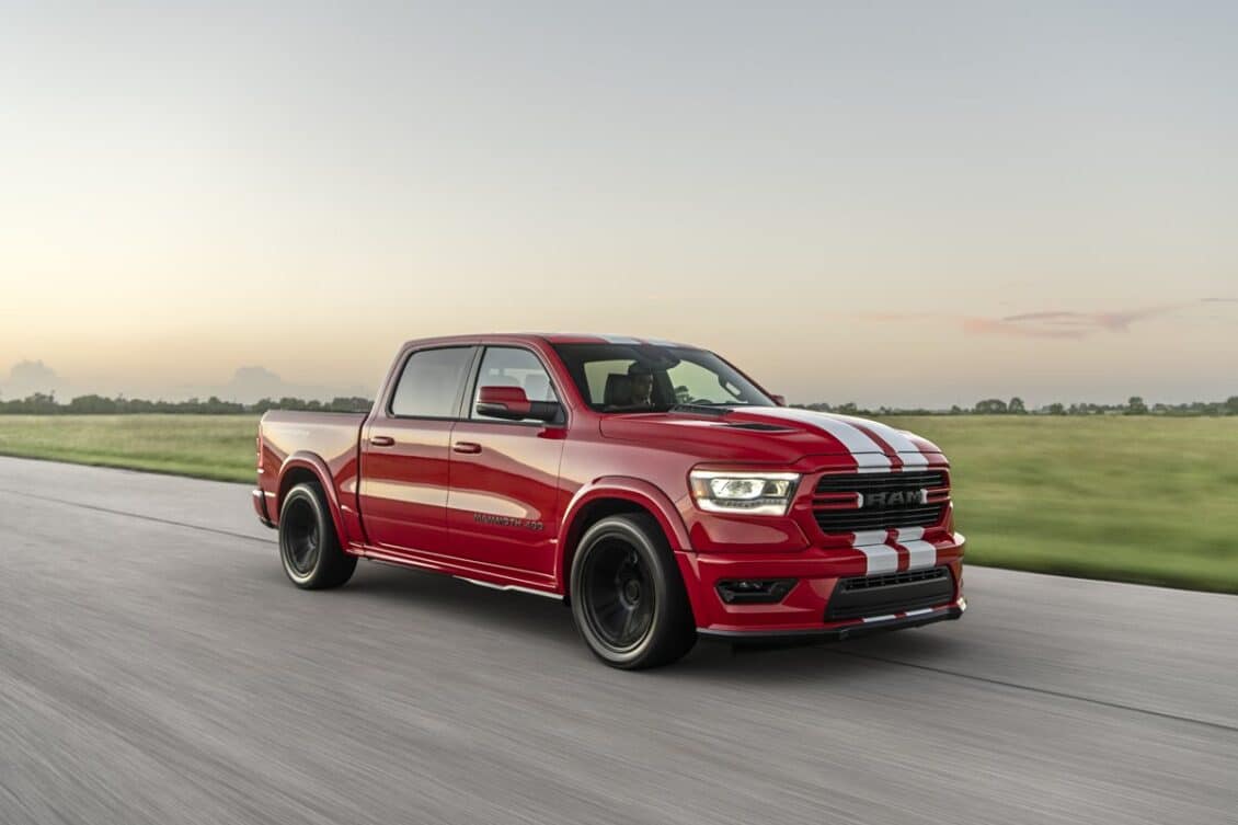 El HEMI V8 se despide con el Hennessey MAMMOTH 400 Ram, una camioneta con detalles de Viper
