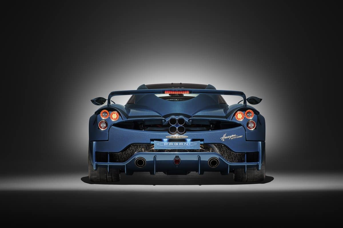 trasera Pagani Huayra Epitome