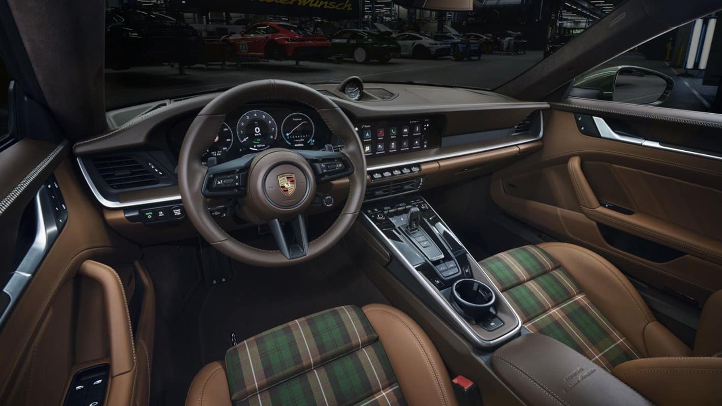 interior Porsche 911 Cuarenta Edition