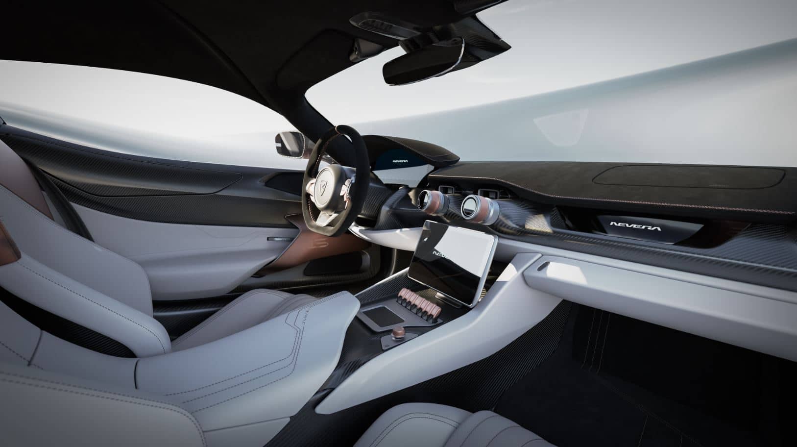 Rimac Nevera 15th Anniversary Edition interior