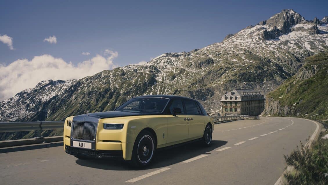 Así es el Rolls-Royce Phantom Goldfinger, un homenaje repleto de oro