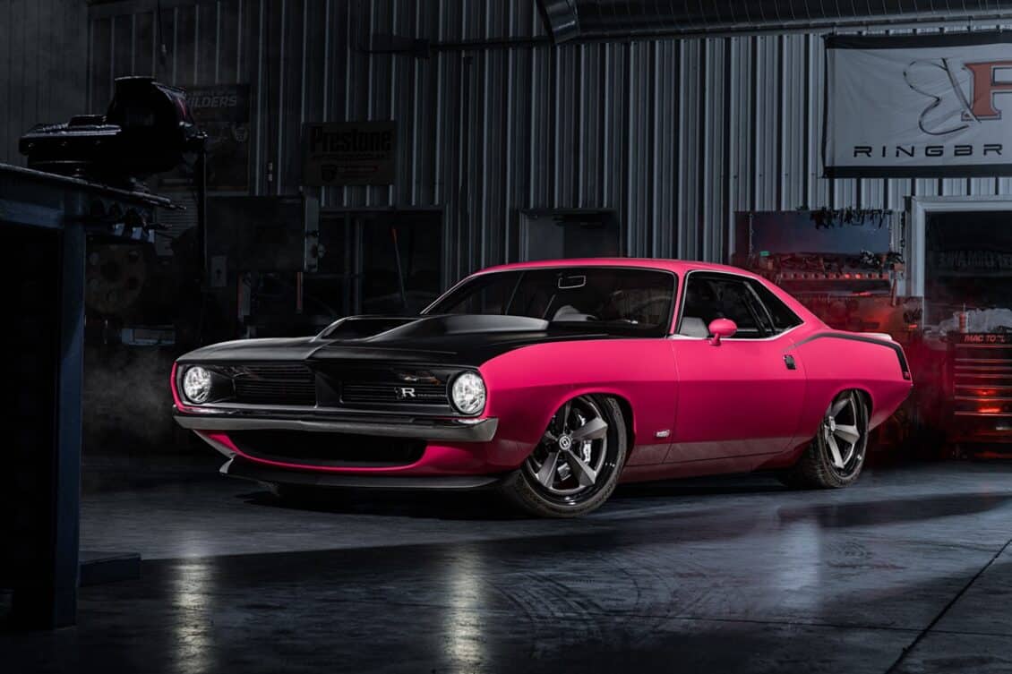 Así luce un Plymouth Cuda de 1970 mejorado por Ringbrothers