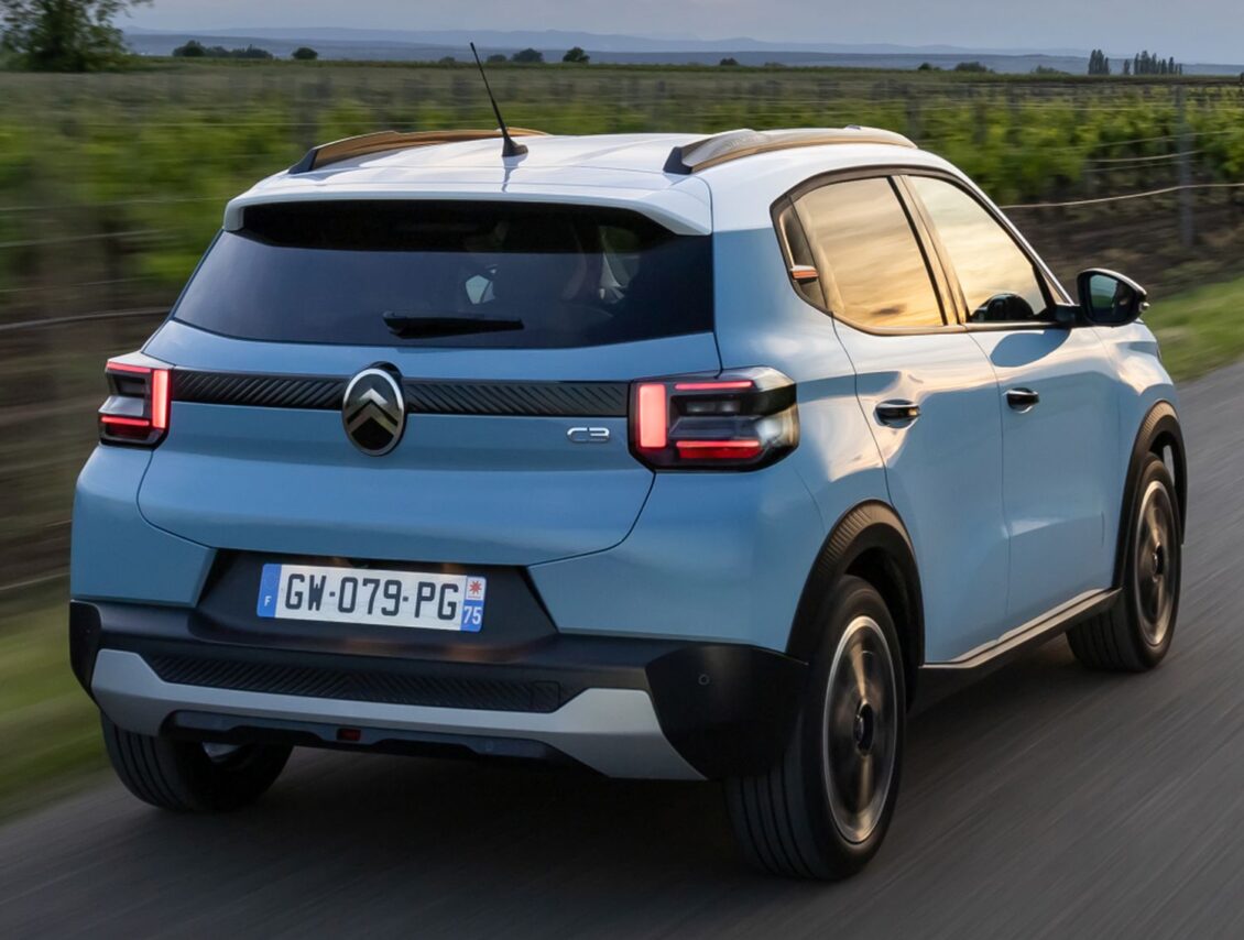 El Citroën C3 Hybrid 2025, ahora con 110 CV de potencia