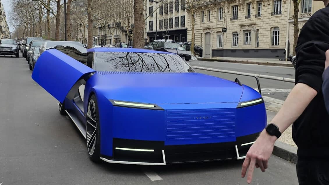 Así luce en directo el peculiar Jaguar Type 00 Concept: a ver qué te parece…