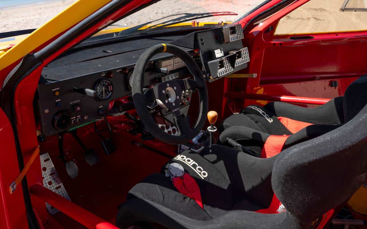 interior Citroën ZX Rally Raid