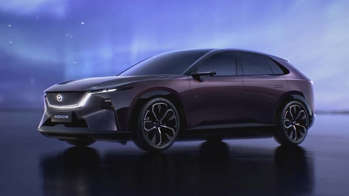 Así es el Mazda CX-6e, un futuro rival para el Tesla Model Y muy atractivo