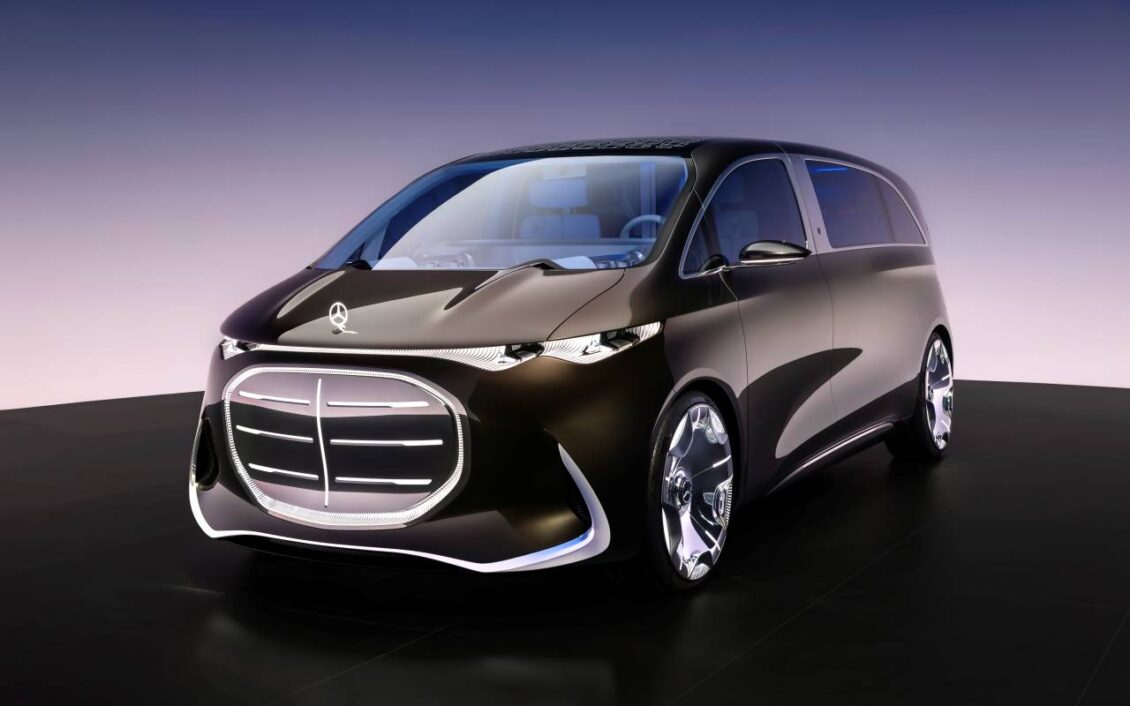 Así es el Mercedes Vision V, el nuevo enfoque de la marca: paneles solares que te regalarán 22 km diarios