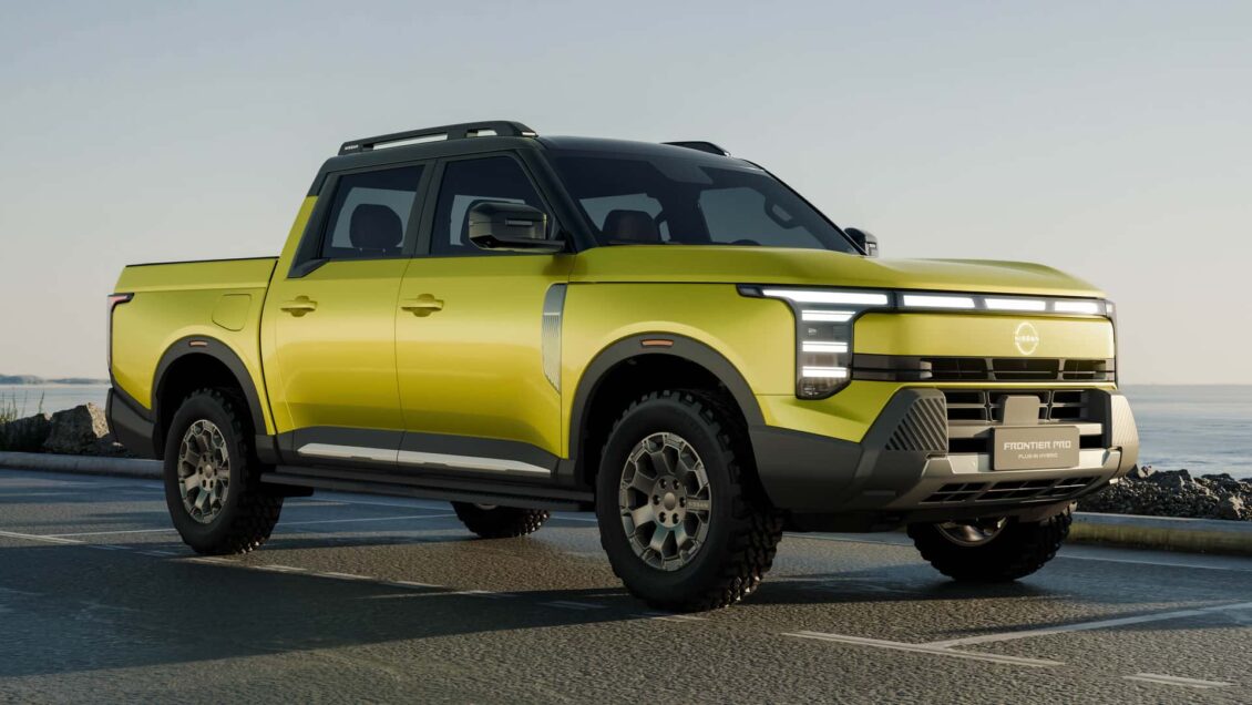 Nissan Frontier Pro: la primera pick-up híbrida enchufable de la firma nipona