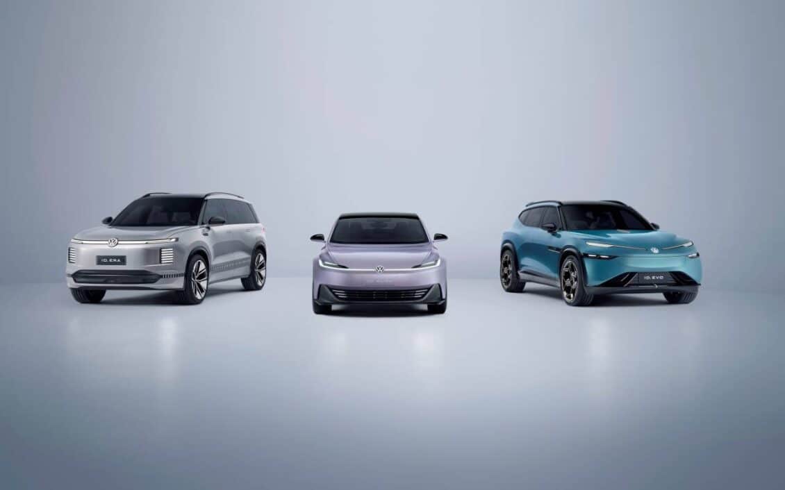 Volkswagen presenta en Shanghái sus nuevos prototipos eléctricos: ID. AURA, ID. ERA e ID. EVO