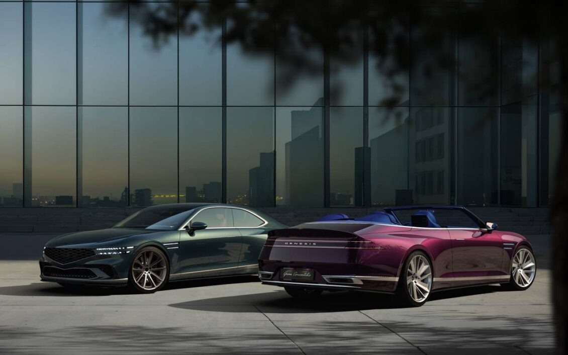 Genesis presenta los X Gran Coupe y X Gran Convertible y son espectaculares