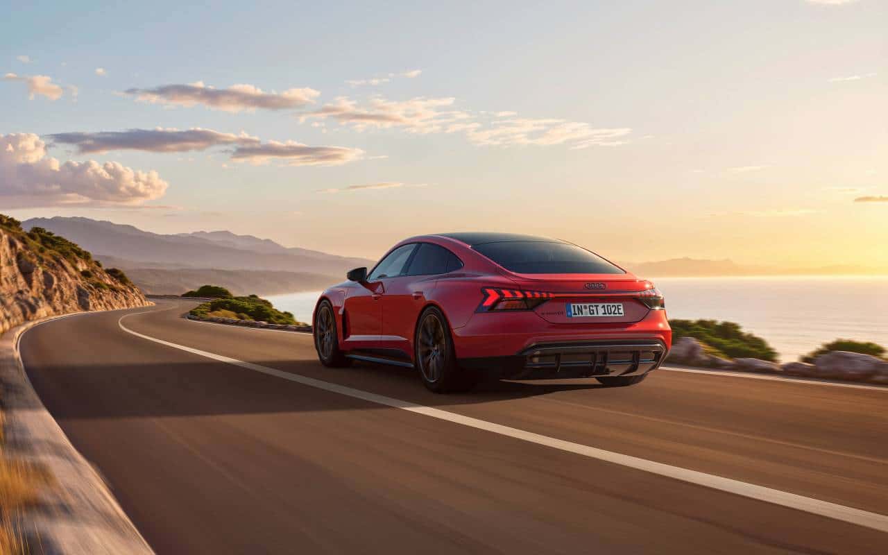 Audi e-tron GT quattro trasera
