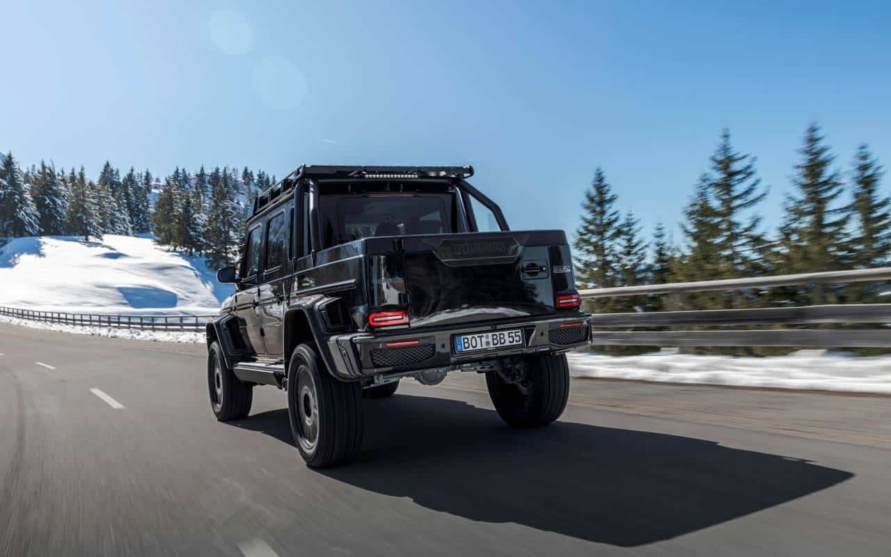 BRABUS XLP 800 ADVENTURE carretera