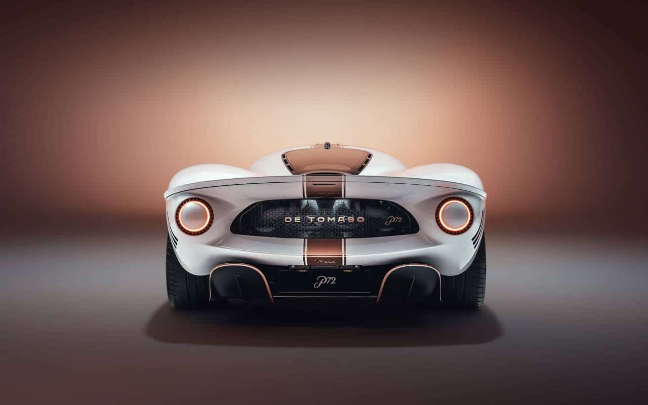 De Tomaso P72 trasera