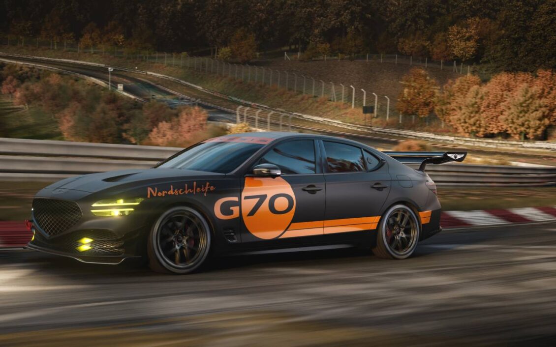Genesis G70 Track Day Special Concept: lujo y deportividad a la coreana