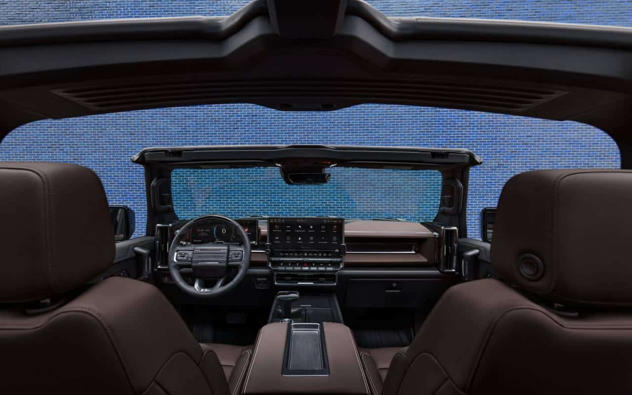 interior HUMMER EV