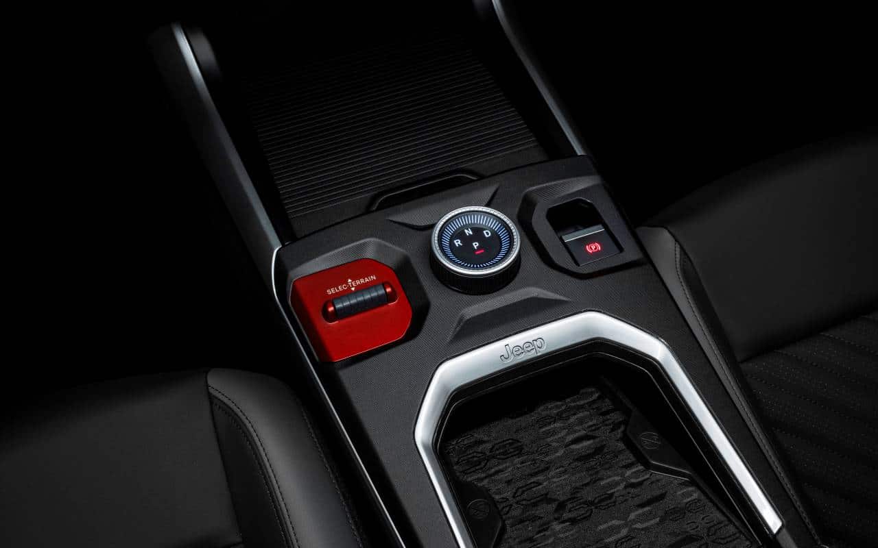Jeep Compass consola central