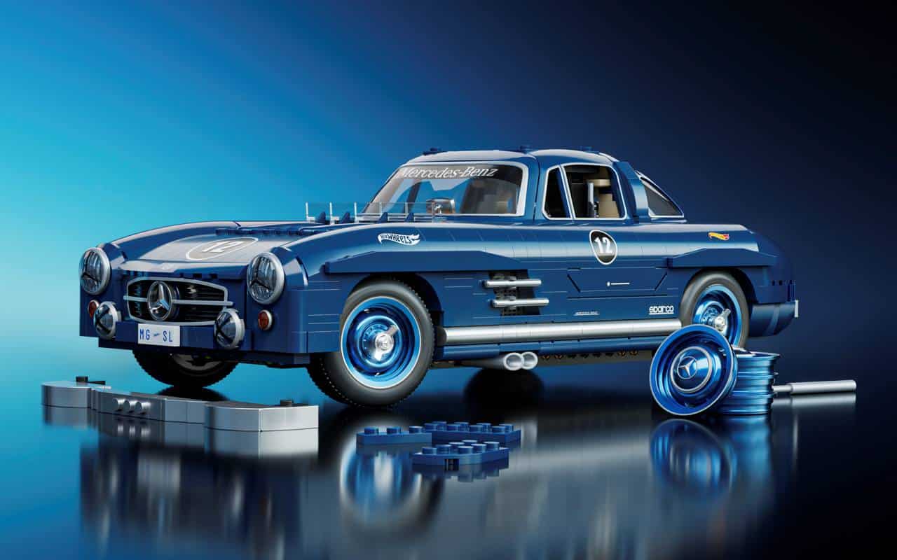Mercedes-Benz 300 SL bricks set