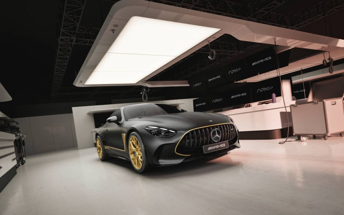 Mercedes-AMG GT “APXGP Edition el modelo que rinde homenaje a «F1», la nueva película de Apple