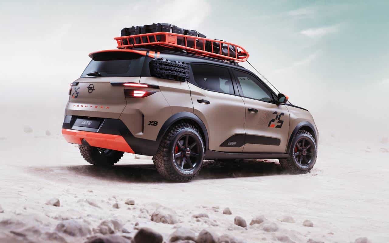 trasera Opel Frontera Gravel