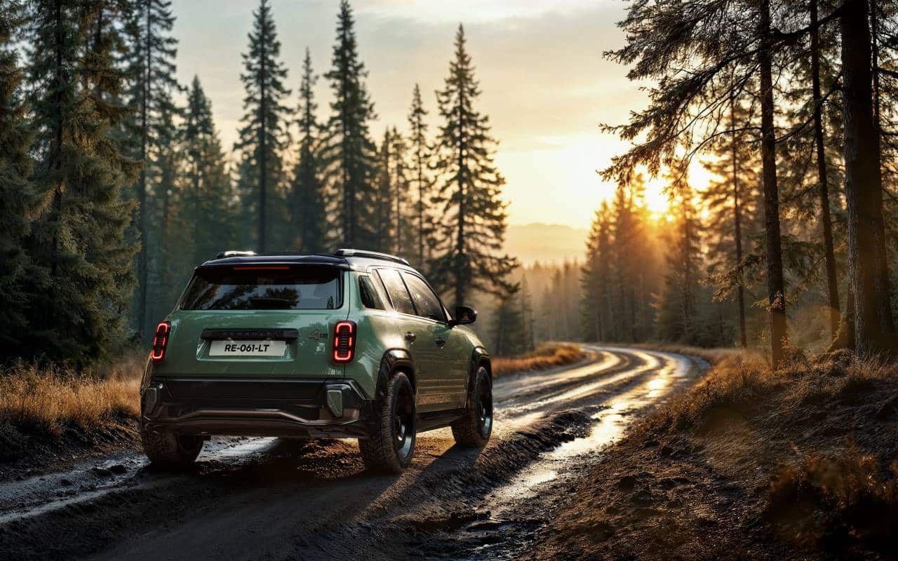 trasera Renault 4 Savane 4x4 Concept