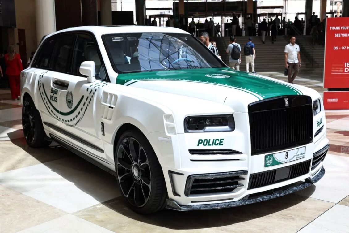 El último juguete de la Policía de Dubái es un Cullinan con el sello de Mansory