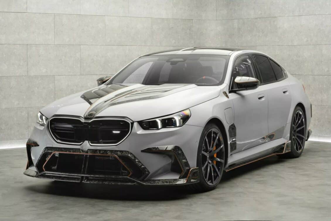 El BMW M5 de Mansory con 850 CV y mucha fibra es salvaje por dentro y por fuera