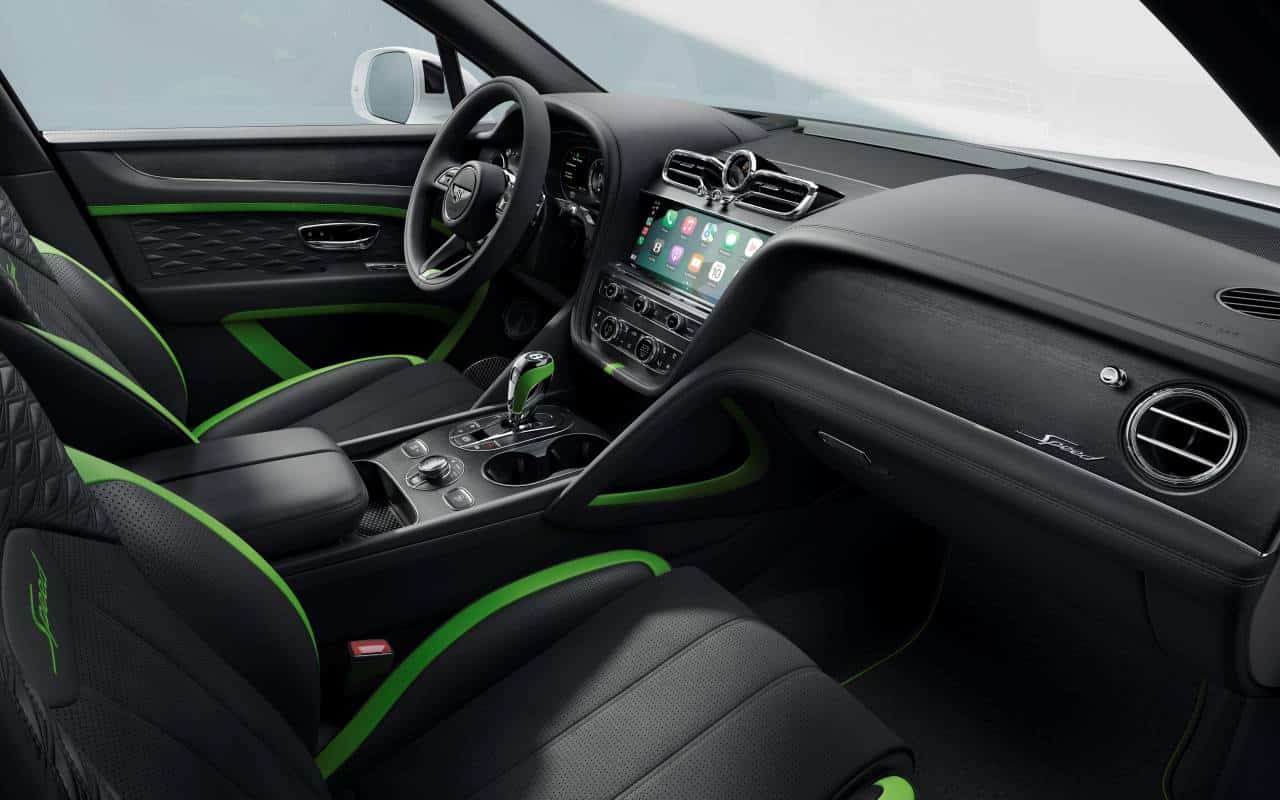 Bentley Bentayga Speed 2025 interior