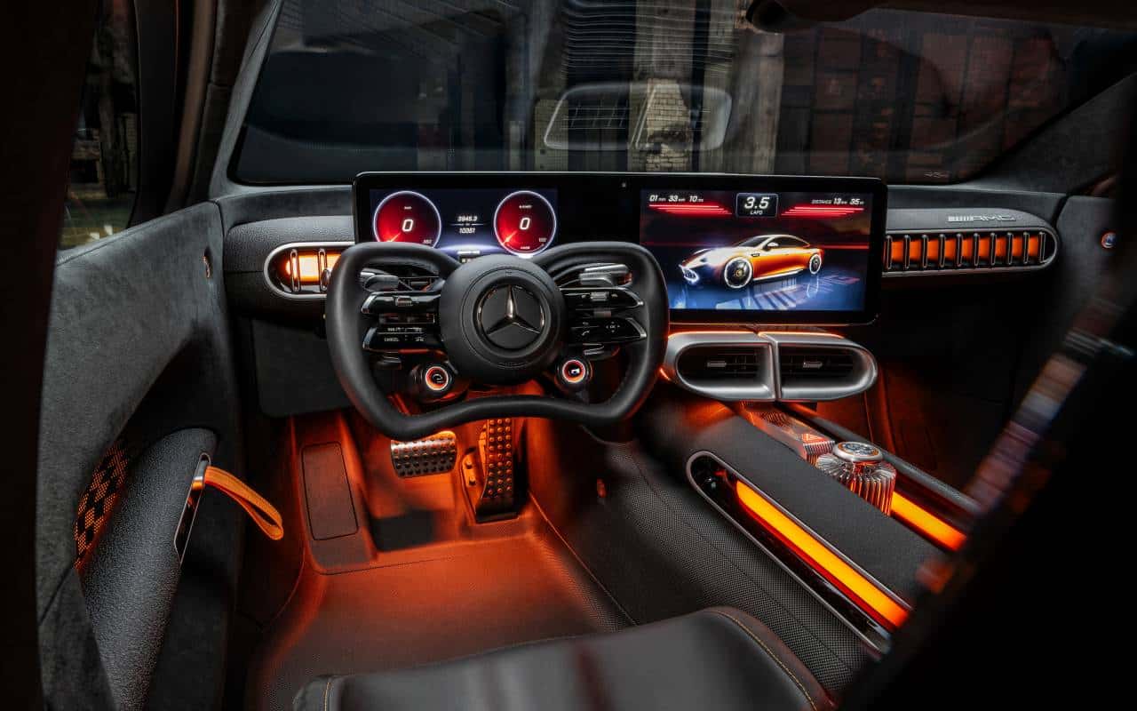 interior Mercedes-AMG GT XX Concept