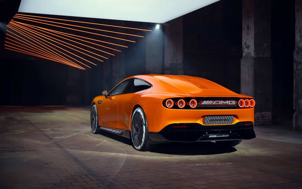 trasera Mercedes-AMG GT XX Concept