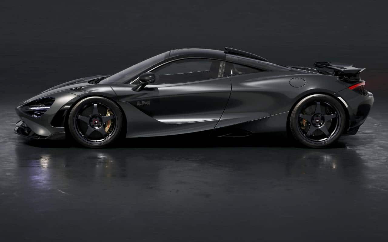 lateral McLaren 750S Le Mans