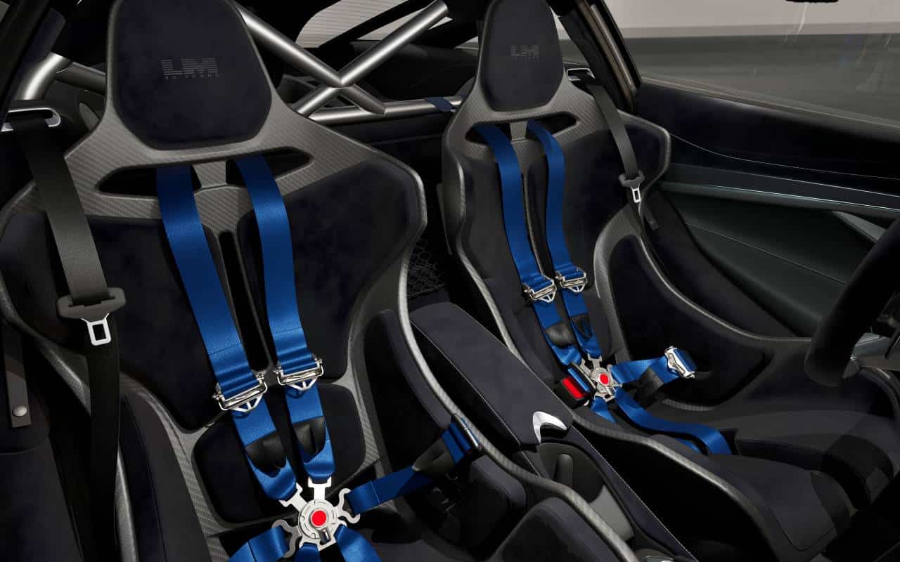 interiro McLaren 750S Le Mans