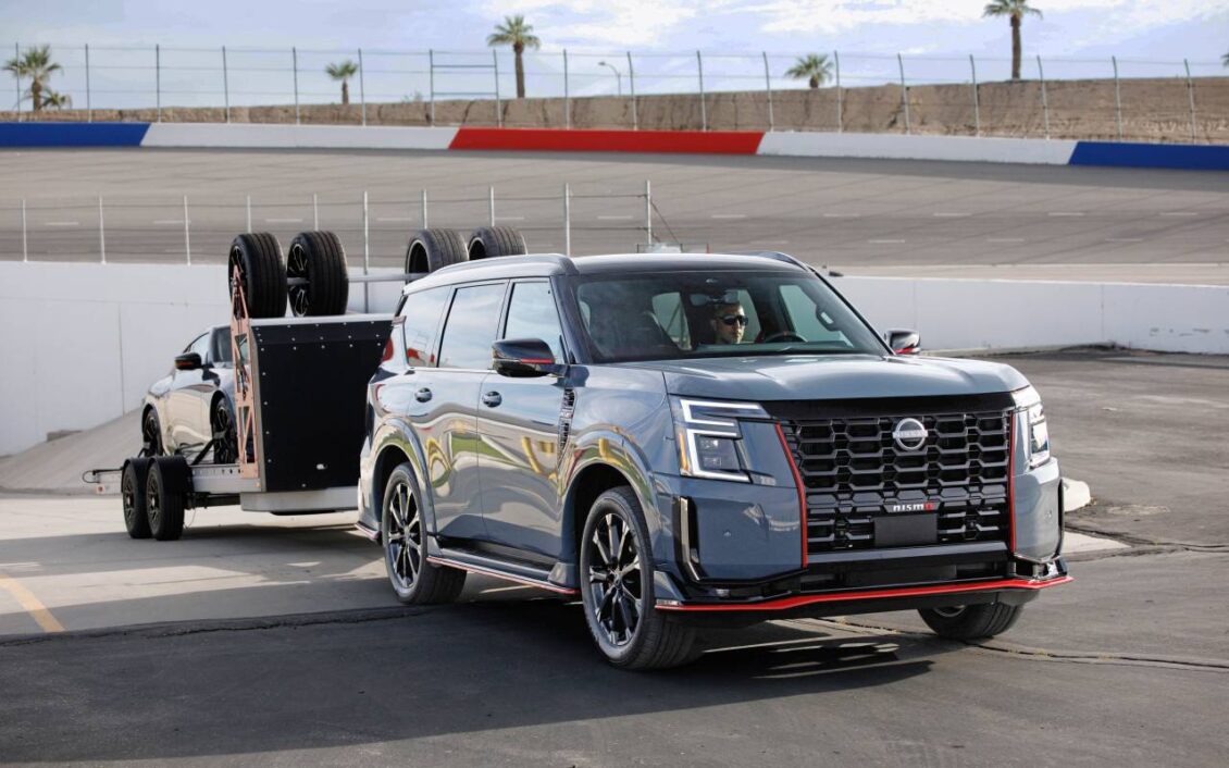 Así es el Nissan Armada NISMO, un mastodonte con un motor V6 biturbo de 3.5 litros y 460 CV