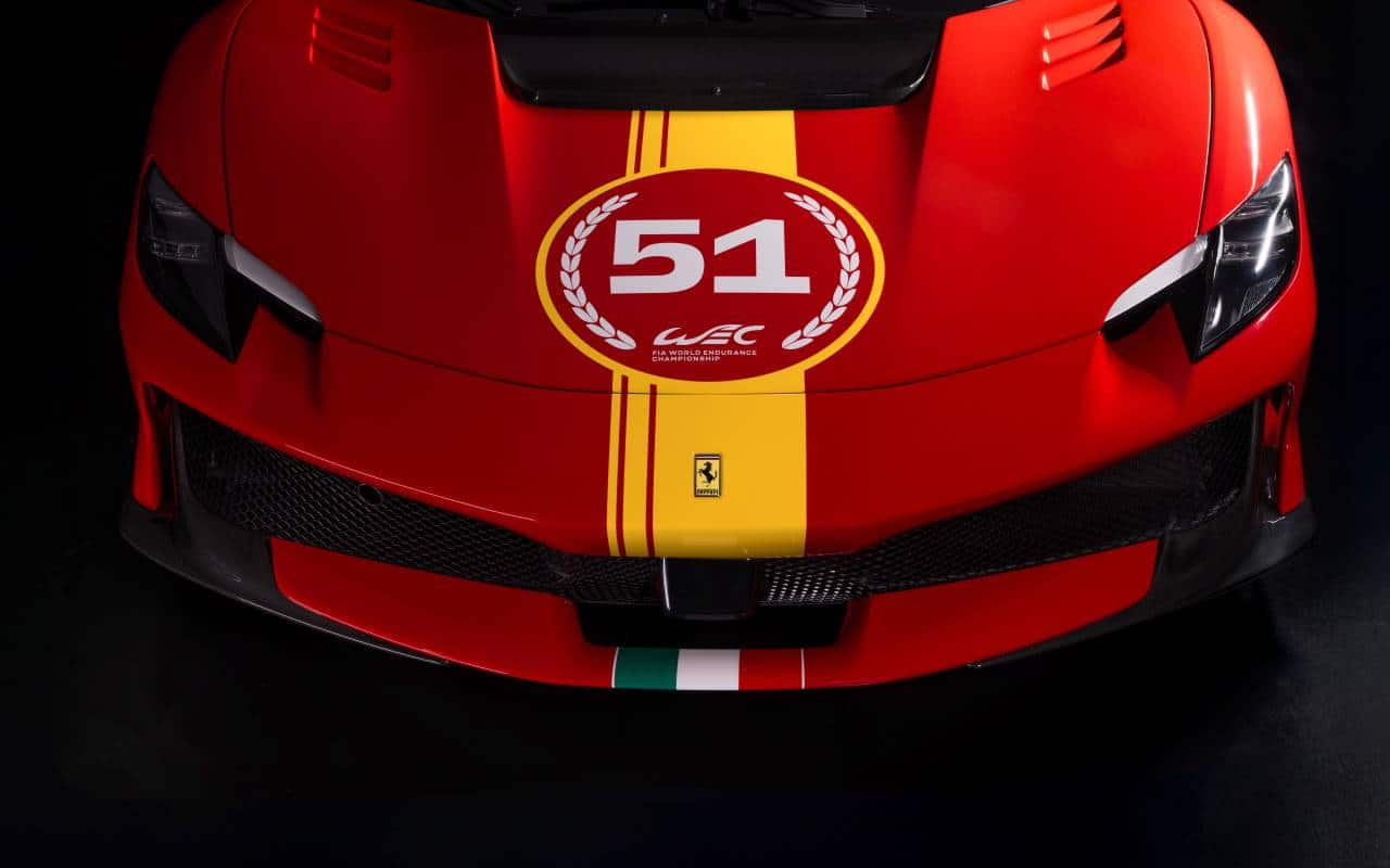 frontal Ferrari 296 Speciale Piloti