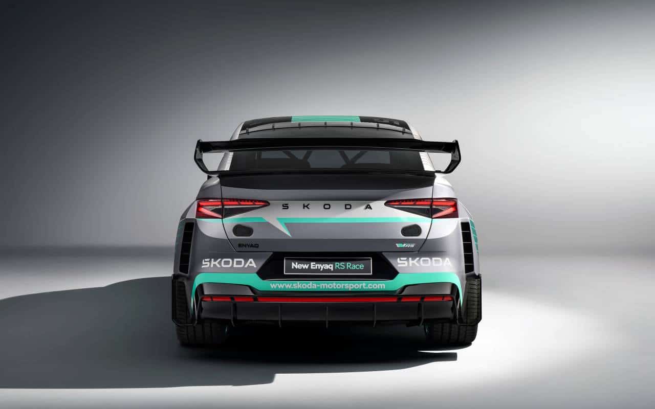 trasera Enyaq RS Race