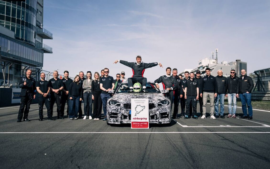 El BMW M2 CS rompe récord en Nürburgring: el compacto más rápido rueda en 7:25.5 minutos
