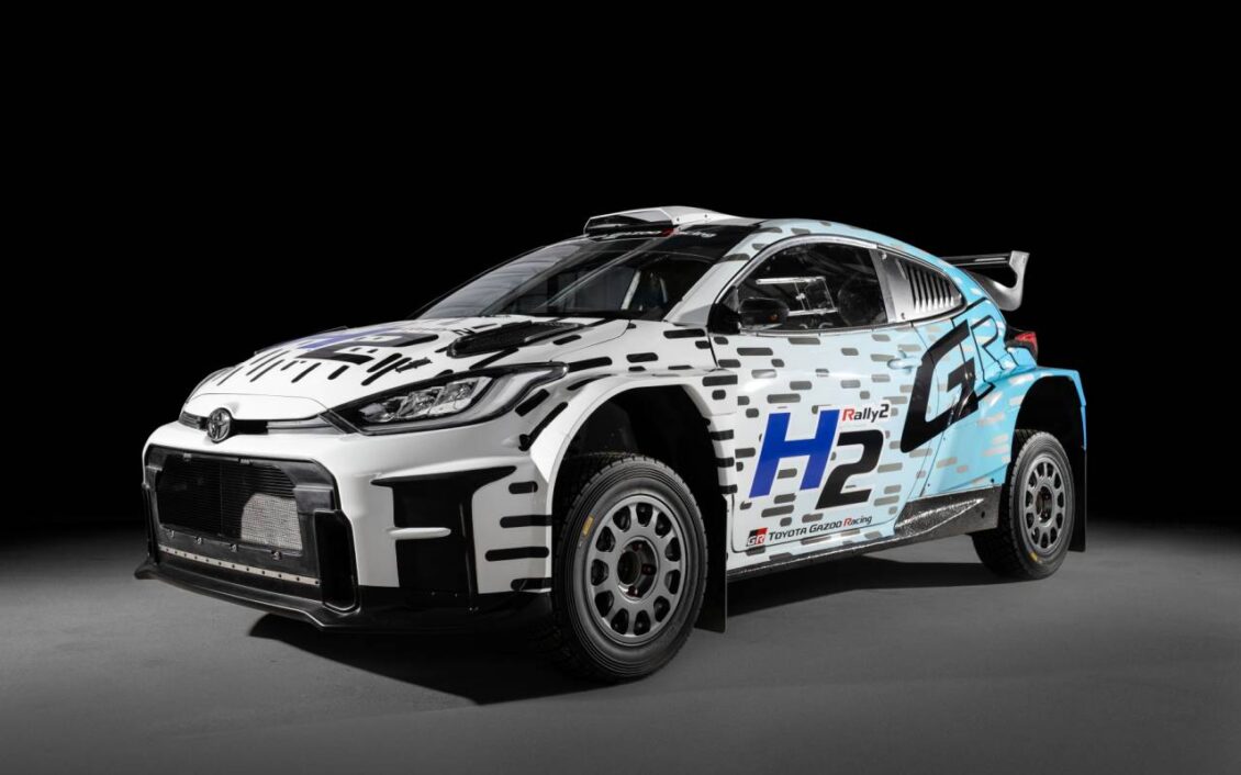 Así es el TOYOTA GR Yaris Rally2 H2 Concept de hidrógeno