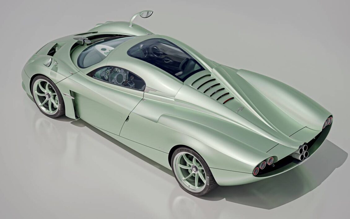 Pagani Huayra Codalunga Speedster, corazón AMG y artesanía sobre ruedas